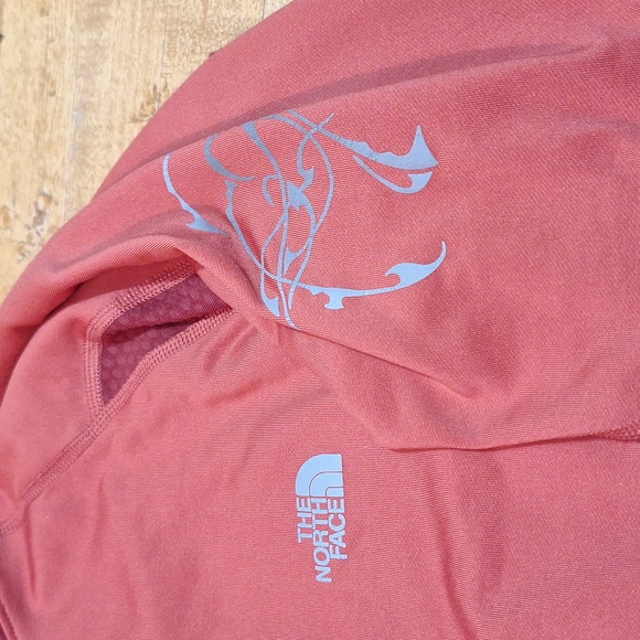 The North Face Tops - North Face‎ Base Layer Flight Series Cardinal Red Hooded Mask Thumb Holes Med-Lg